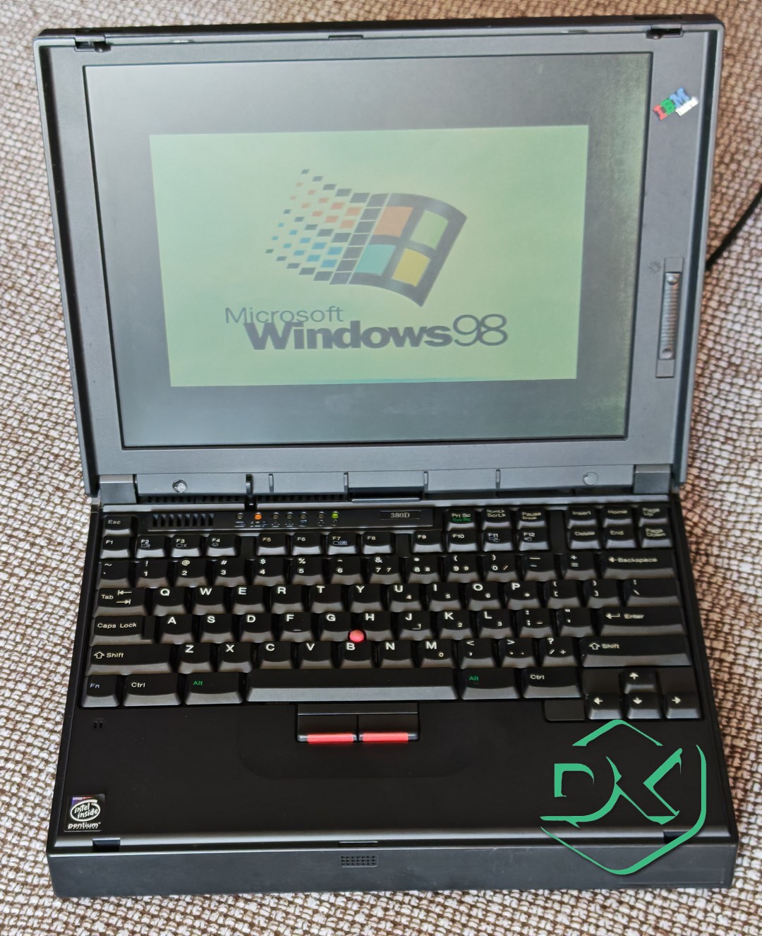 Windows 98 SE на ThinkPad 380D